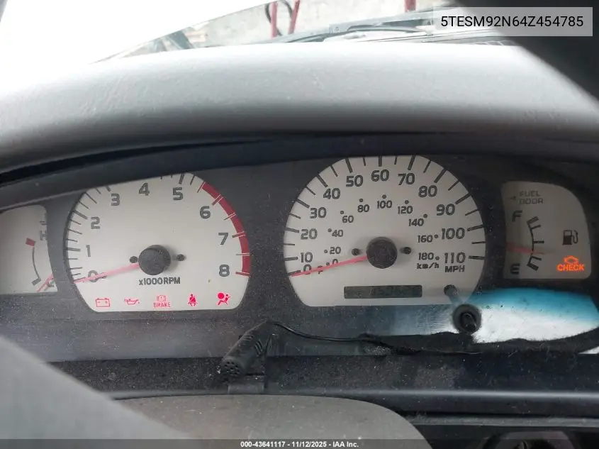 5TESM92N64Z454785 2004 Toyota Tacoma Prerunner
