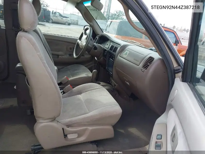 5TEGN92N44Z387218 2004 Toyota Tacoma Prerunner V6