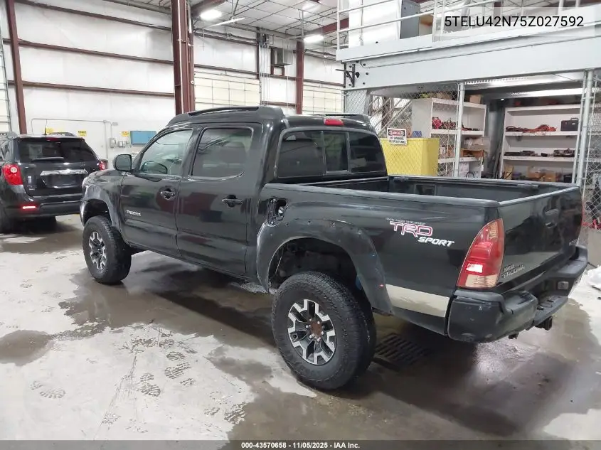 5TELU42N75Z027592 2005 Toyota Tacoma Base V6