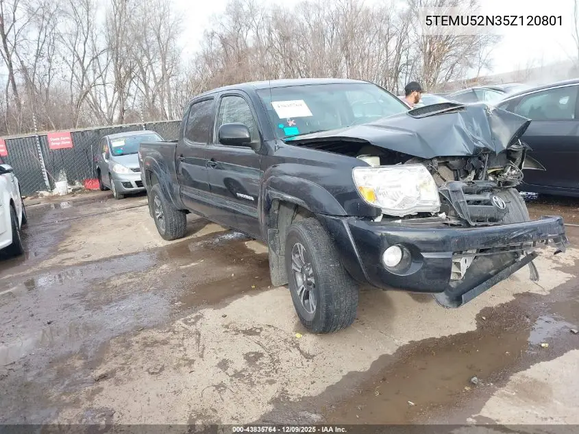 5TEMU52N35Z120801 2005 Toyota Tacoma Base V6