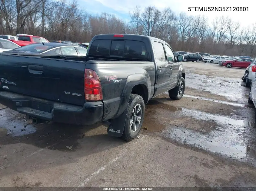 5TEMU52N35Z120801 2005 Toyota Tacoma Base V6