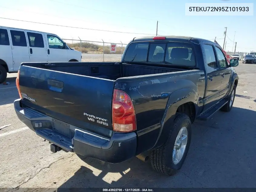 5TEKU72N95Z101933 2005 Toyota Tacoma Prerunner V6