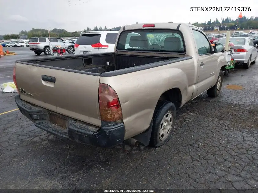 5TENX22N17Z419376 2007 Toyota Tacoma