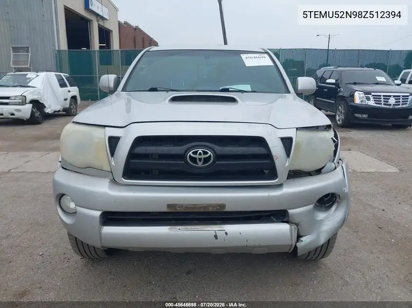 5TEMU52N98Z512394 2008 Toyota Tacoma Base V6