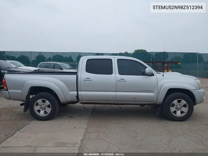 5TEMU52N98Z512394 2008 Toyota Tacoma Base V6