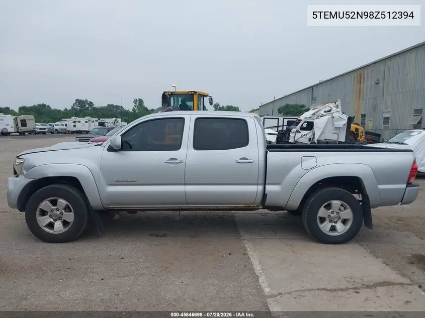 5TEMU52N98Z512394 2008 Toyota Tacoma Base V6