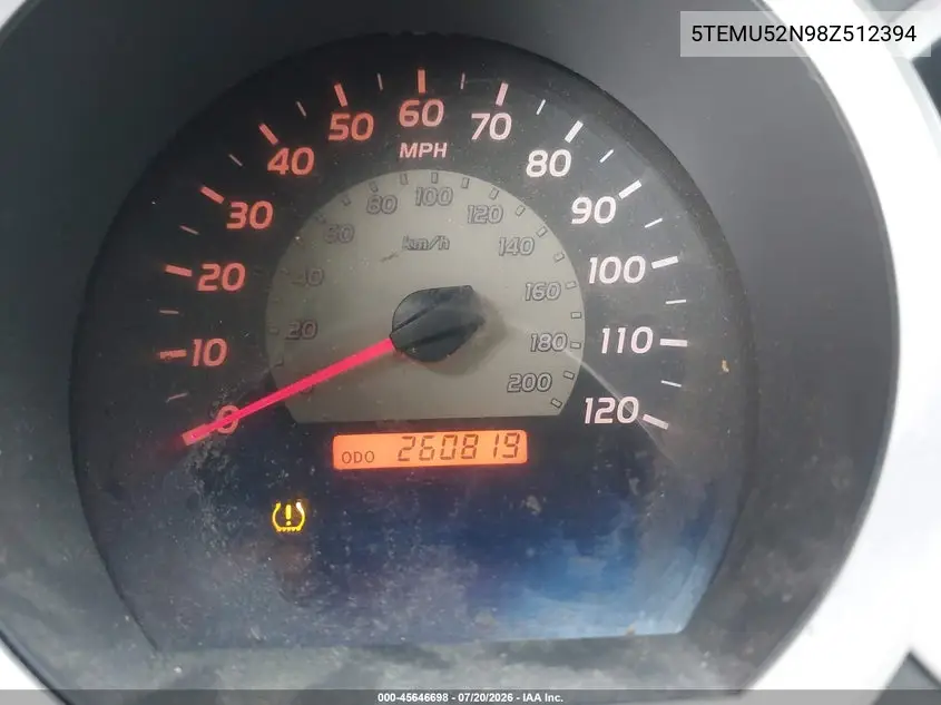 5TEMU52N98Z512394 2008 Toyota Tacoma Base V6