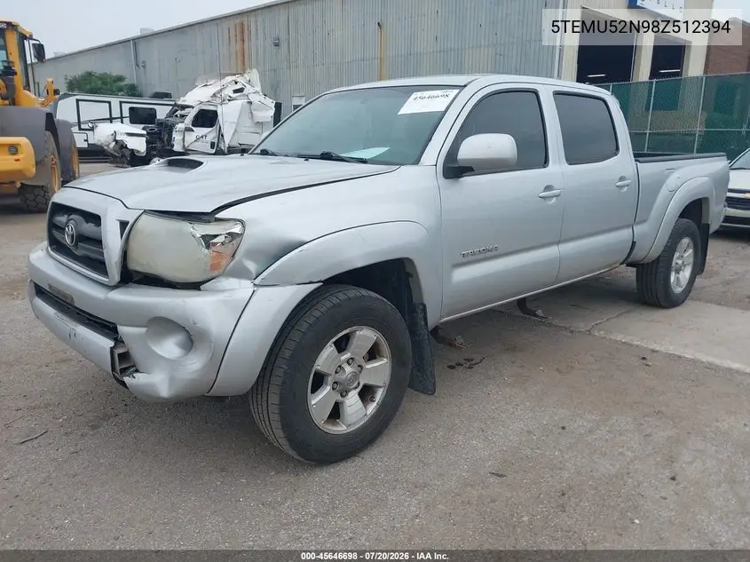 5TEMU52N98Z512394 2008 Toyota Tacoma Base V6