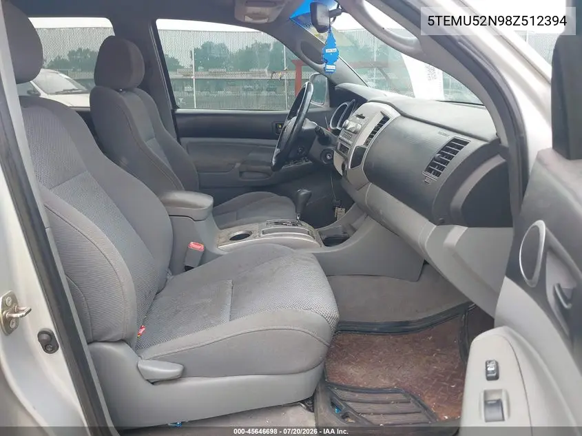 5TEMU52N98Z512394 2008 Toyota Tacoma Base V6