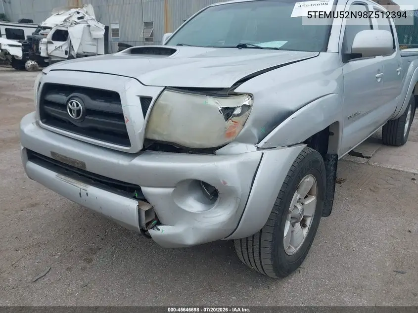 5TEMU52N98Z512394 2008 Toyota Tacoma Base V6