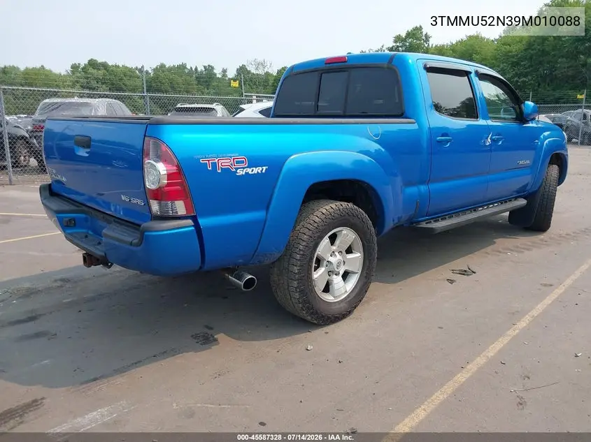 2009 Toyota Tacoma Base V6 VIN: 3TMMU52N39M010088 Lot: 45587328