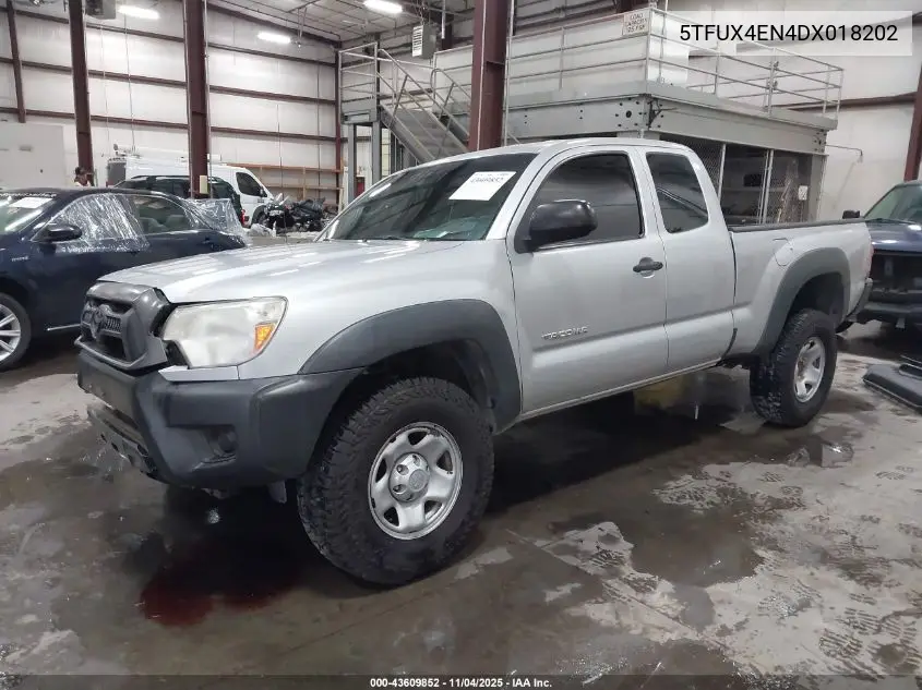 5TFUX4EN4DX018202 2013 Toyota Tacoma
