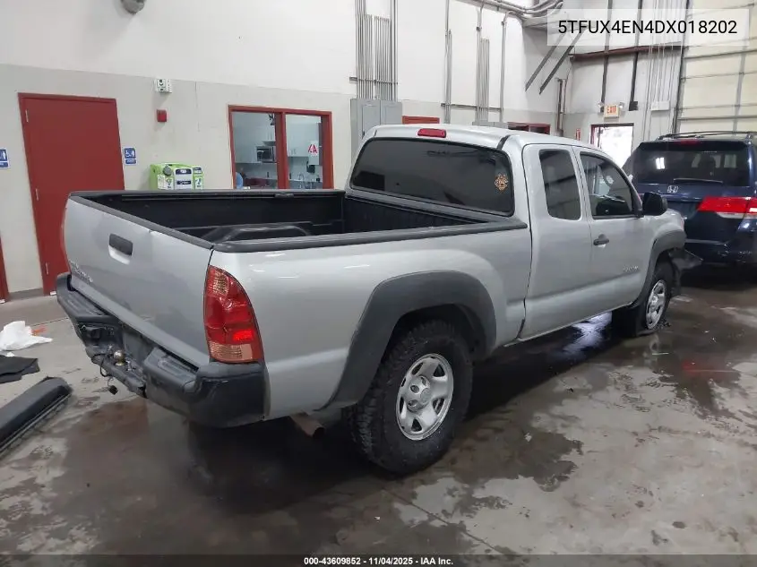 5TFUX4EN4DX018202 2013 Toyota Tacoma