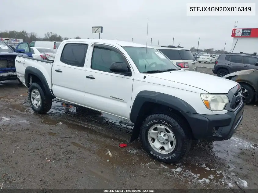 5TFJX4GN2DX016349 2013 Toyota Tacoma Prerunner