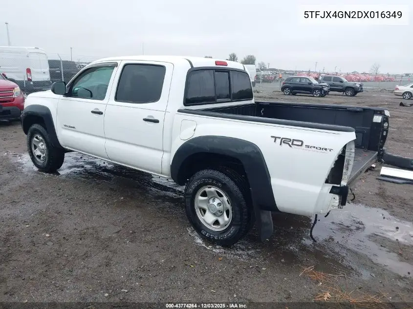 5TFJX4GN2DX016349 2013 Toyota Tacoma Prerunner
