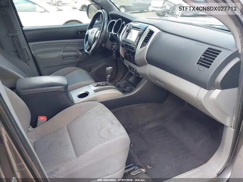 2013 Toyota Tacoma VIN: 5TFTX4CN8DX027712 Lot: 45534904
