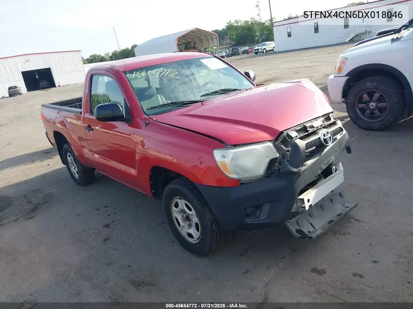 2013 Toyota Tacoma VIN: 5TFNX4CN6DX018046 Lot: 45654772