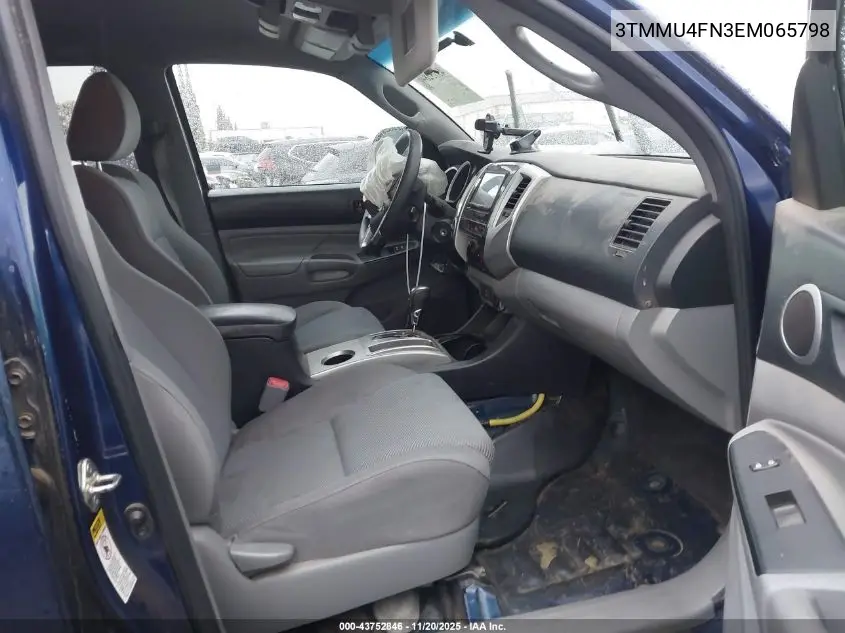3TMMU4FN3EM065798 2014 Toyota Tacoma Base V6