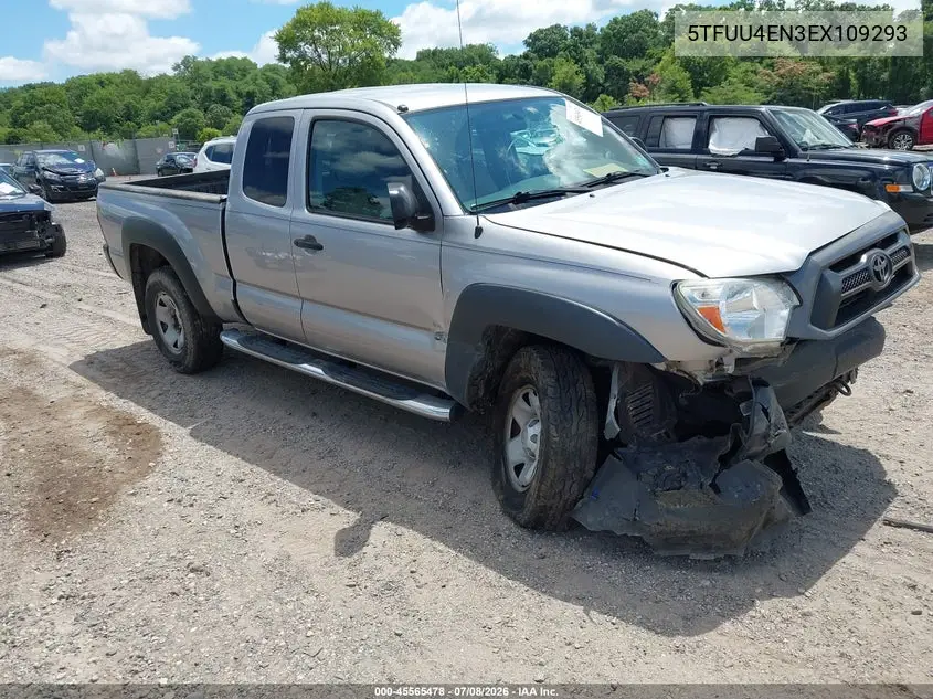 2014 Toyota Tacoma Base V6 VIN: 5TFUU4EN3EX109293 Lot: 45565478
