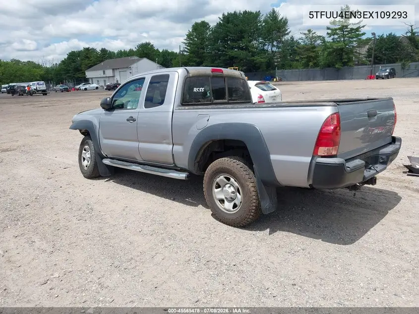 2014 Toyota Tacoma Base V6 VIN: 5TFUU4EN3EX109293 Lot: 45565478