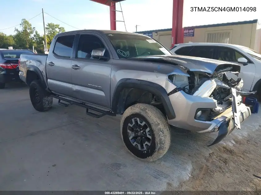 3TMAZ5CN4GM014098 2016 Toyota Tacoma Trd Off Road