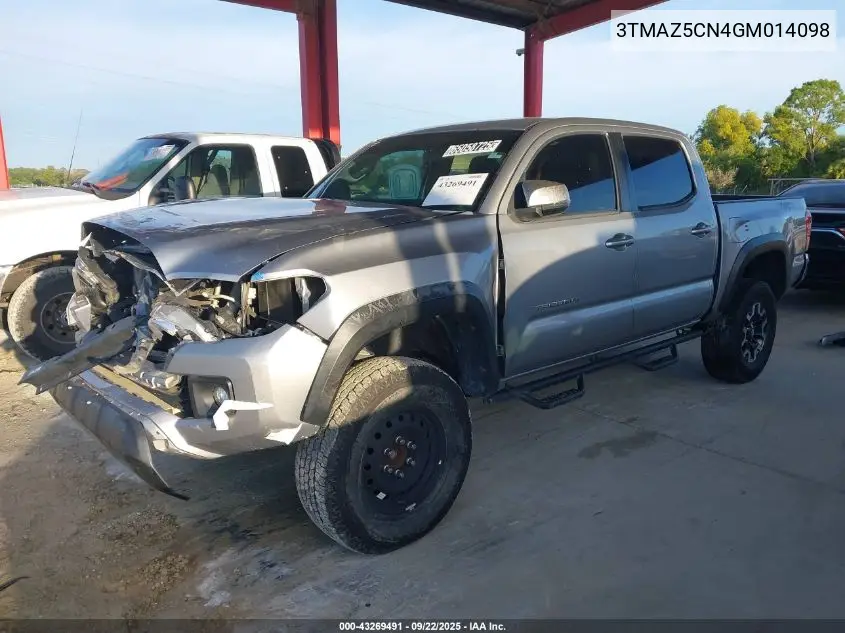 3TMAZ5CN4GM014098 2016 Toyota Tacoma Trd Off Road