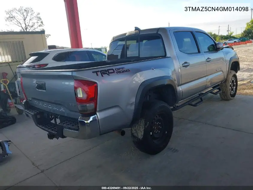 3TMAZ5CN4GM014098 2016 Toyota Tacoma Trd Off Road