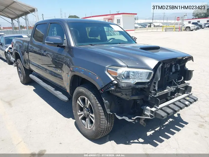 2017 Toyota Tacoma Trd Sport VIN: 3TMDZ5BN1HM023423 Lot: 45650172
