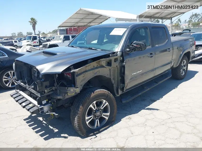 2017 Toyota Tacoma Trd Sport VIN: 3TMDZ5BN1HM023423 Lot: 45650172