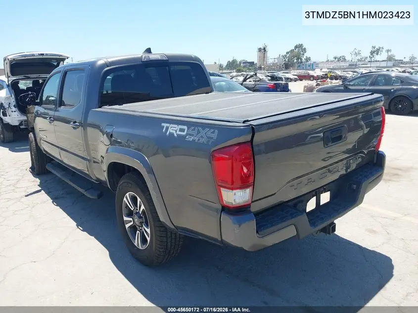 2017 Toyota Tacoma Trd Sport VIN: 3TMDZ5BN1HM023423 Lot: 45650172