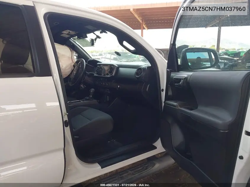 2017 Toyota Tacoma Trd Sport VIN: 3TMAZ5CN7HM037960 Lot: 45677331