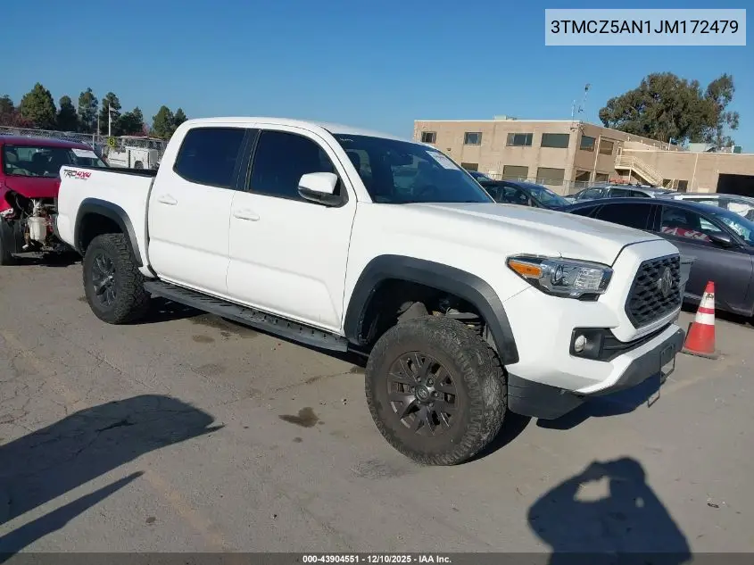 3TMCZ5AN1JM172479 2018 Toyota Tacoma Trd Off Road