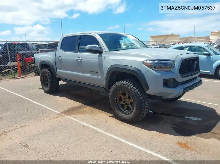 2018 Toyota Tacoma Sr5 V6 VIN: 3TMAZ5CN0JM057537 Lot: 45190407