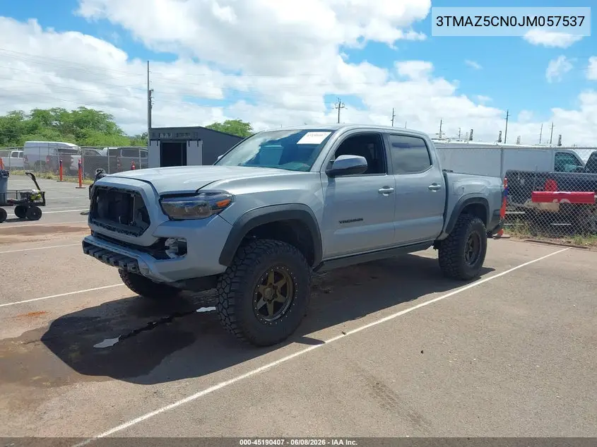 2018 Toyota Tacoma Sr5 V6 VIN: 3TMAZ5CN0JM057537 Lot: 45190407