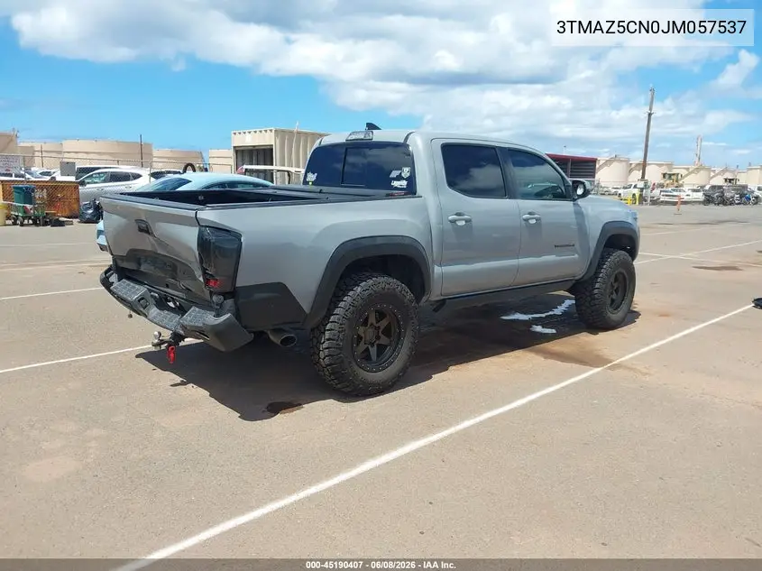 2018 Toyota Tacoma Sr5 V6 VIN: 3TMAZ5CN0JM057537 Lot: 45190407