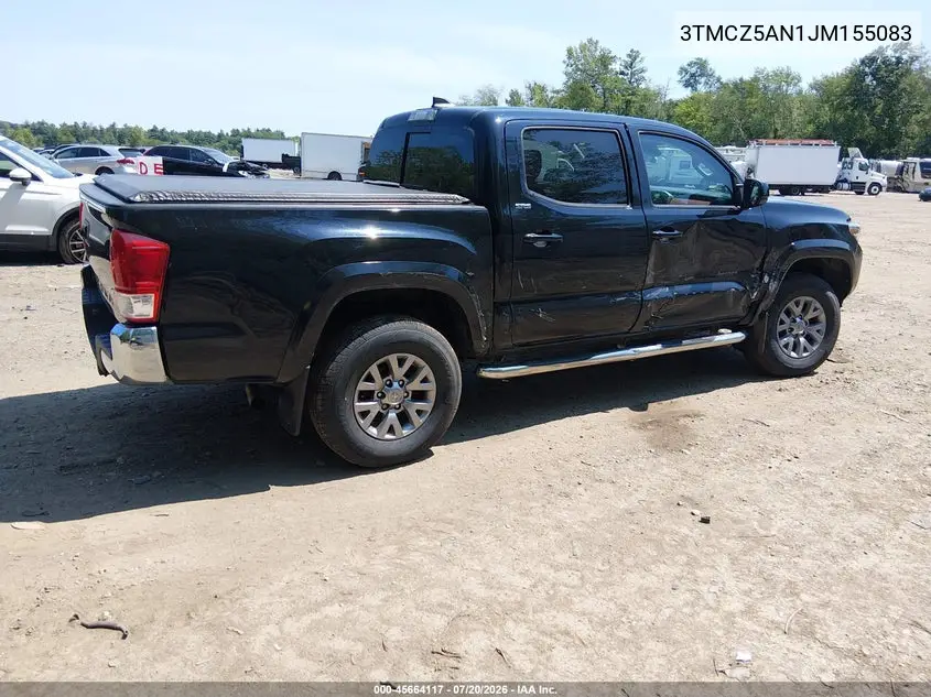 2018 Toyota Tacoma Sr5 V6 VIN: 3TMCZ5AN1JM155083 Lot: 45664117