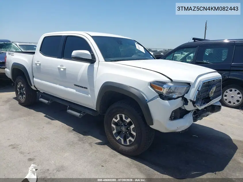2019 Toyota Tacoma Trd Off Road VIN: 3TMAZ5CN4KM082443 Lot: 45660359