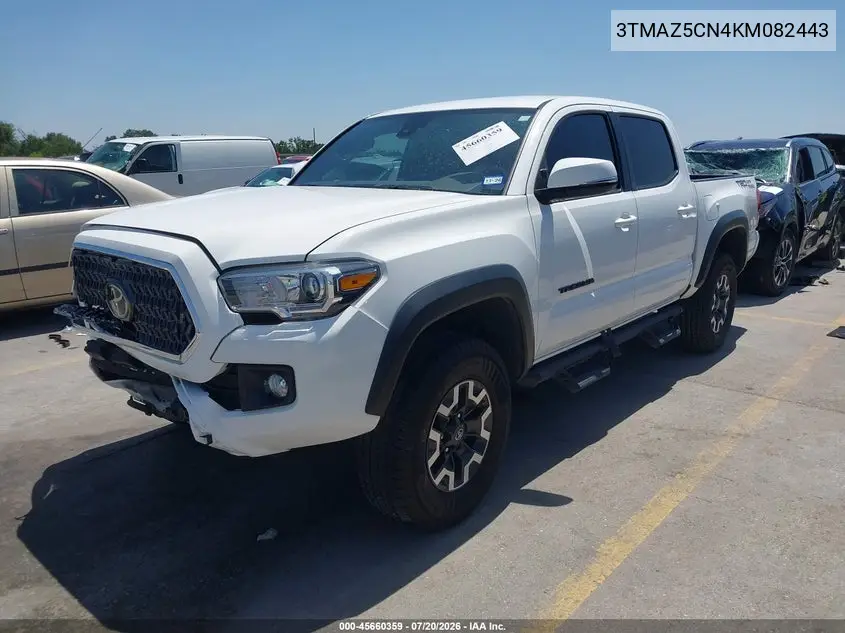 2019 Toyota Tacoma Trd Off Road VIN: 3TMAZ5CN4KM082443 Lot: 45660359