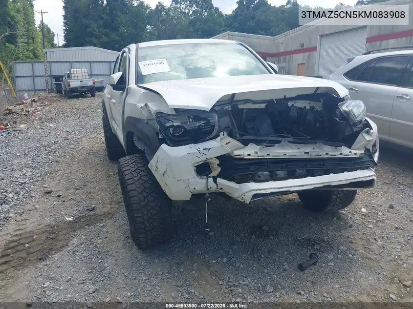 2019 Toyota Tacoma Trd Off Road VIN: 3TMAZ5CN5KM083908 Lot: 45693500