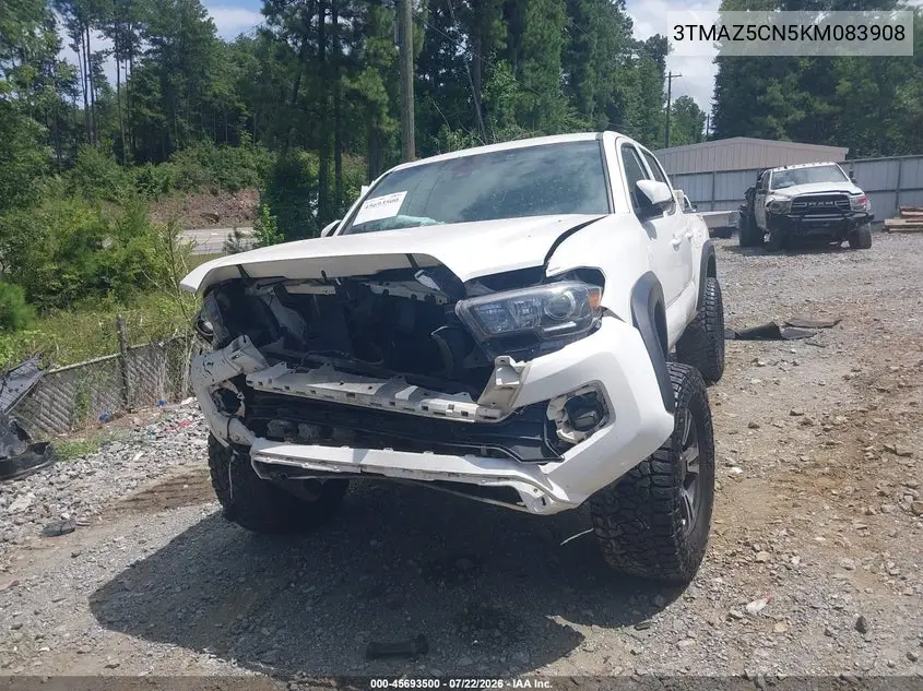 2019 Toyota Tacoma Trd Off Road VIN: 3TMAZ5CN5KM083908 Lot: 45693500