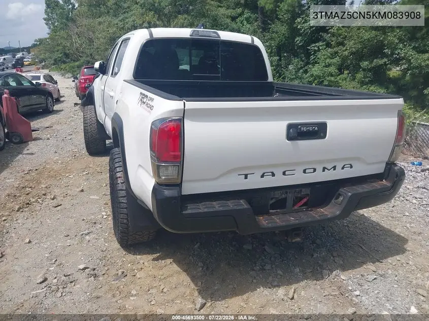 2019 Toyota Tacoma Trd Off Road VIN: 3TMAZ5CN5KM083908 Lot: 45693500