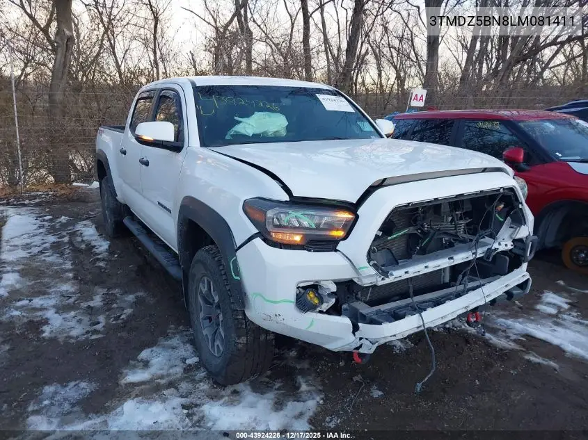 3TMDZ5BN8LM081411 2020 Toyota Tacoma Trd Off-Road