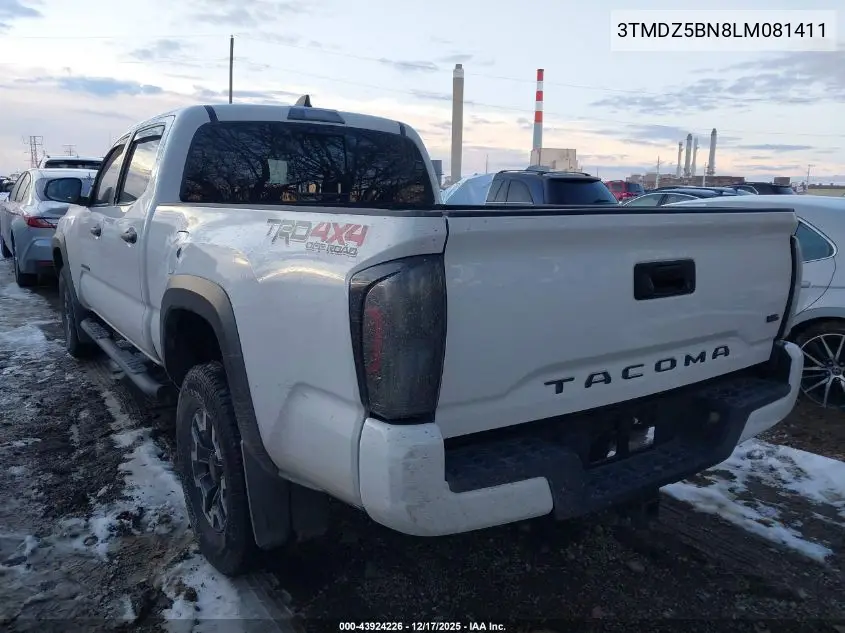 3TMDZ5BN8LM081411 2020 Toyota Tacoma Trd Off-Road