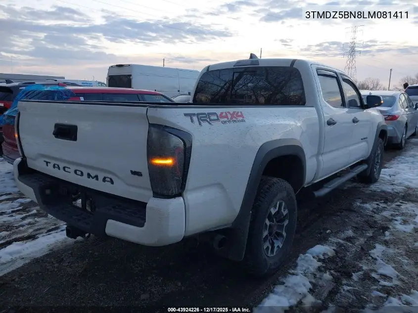 3TMDZ5BN8LM081411 2020 Toyota Tacoma Trd Off-Road