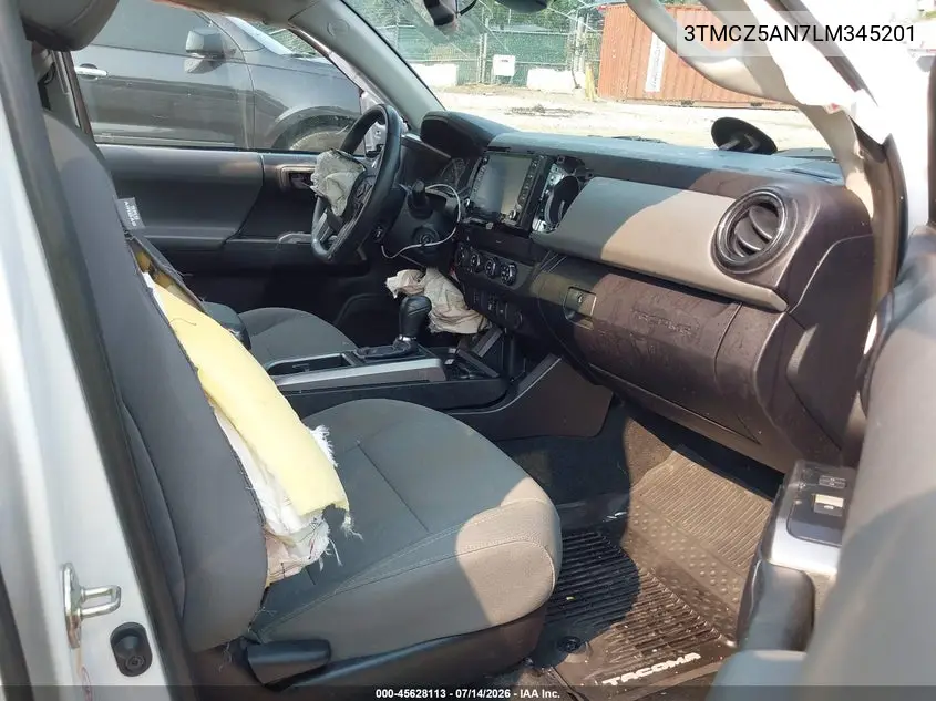 2020 Toyota Tacoma Sr5 V6 VIN: 3TMCZ5AN7LM345201 Lot: 45628113