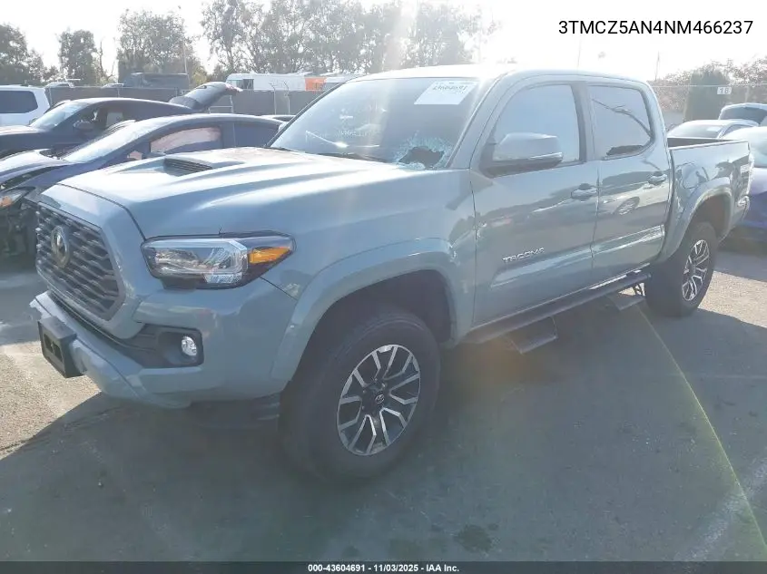 3TMCZ5AN4NM466237 2022 Toyota Tacoma Trd Sport