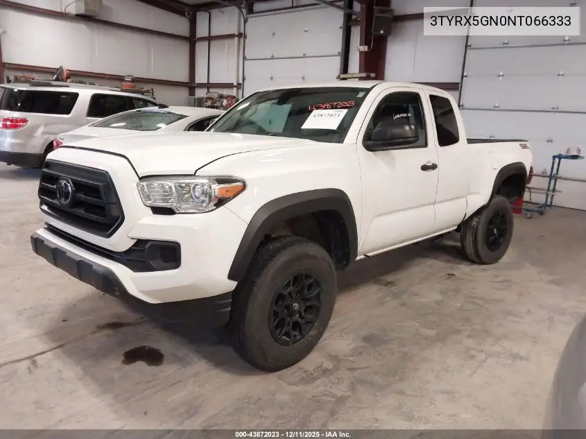 3TYRX5GN0NT066333 2022 Toyota Tacoma Sr