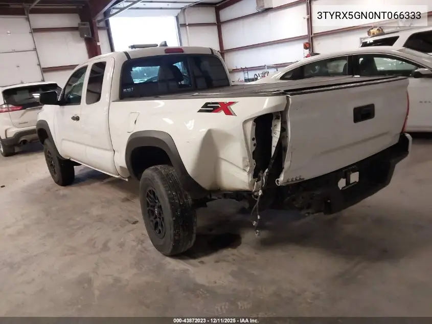 3TYRX5GN0NT066333 2022 Toyota Tacoma Sr