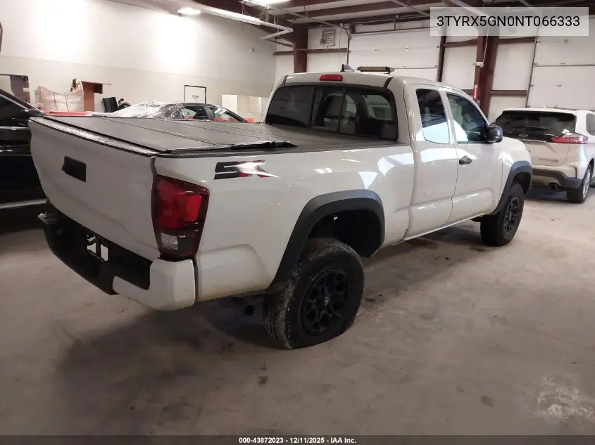 3TYRX5GN0NT066333 2022 Toyota Tacoma Sr