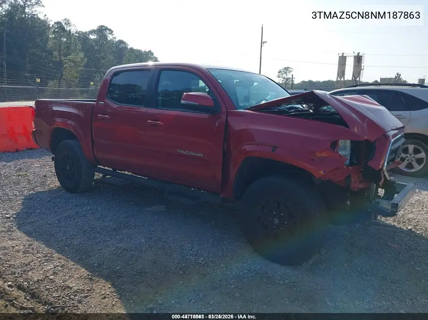 3TMAZ5CN8NM187863 2022 Toyota Tacoma Sr5 V6